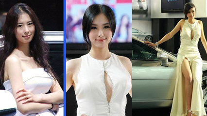 美女被